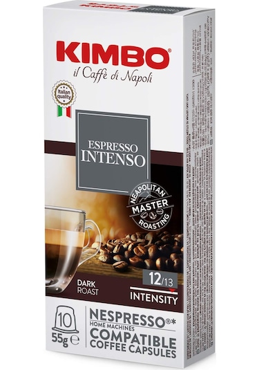 Kimbo Intenso Nespresso Kapsül Kahve 10’lu