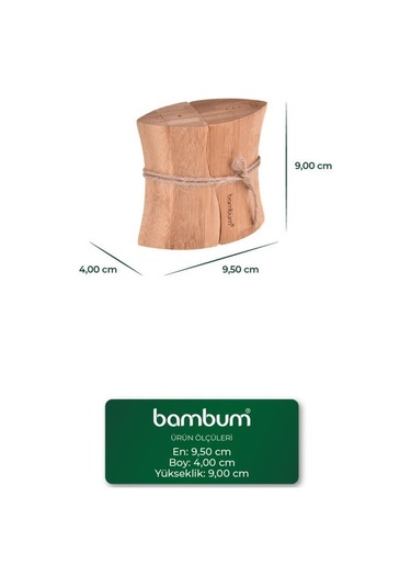 Bambum Nunna - Tuzluk Biberlik Ahşap