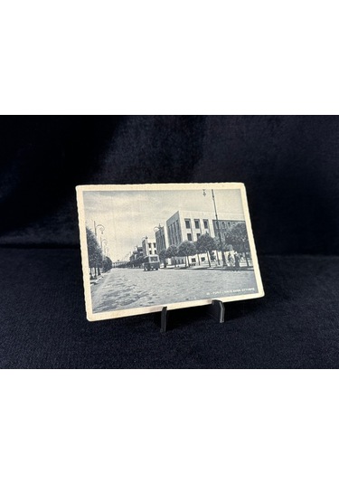 İtalya Us39 Postcard Italy Forli Viale Xxvııı Ottobre 1939