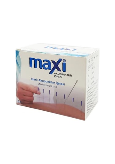 Maxi Akupunktur İğnesi Kuru İğne Acupuncture Needle 0.25*25 MM