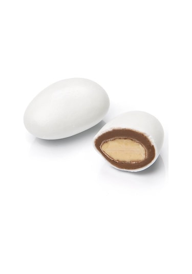 Melodi Çikolata Beyaz Badem Şekeri 500 G