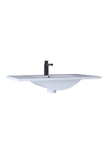 Kobos KB4252001 Cristal Etajerli Lavabo 80 CM