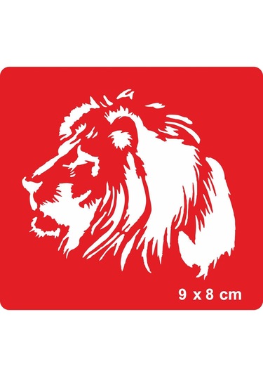 Asil Aslan Tattoo Geçici Dövme Şablonları Kına Kalıpları