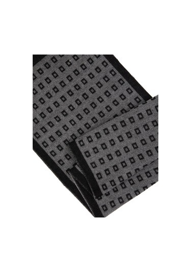 Pierre Cardin Erkek Siyah Kaşkol 50317423-001 Siyah