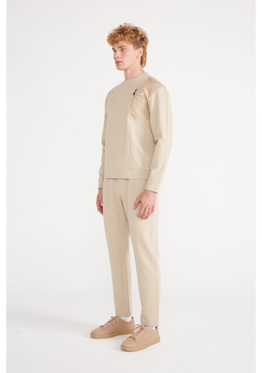 Jepublic Erkek Bej Sweatshirt Model Kodu : J232406 Bej