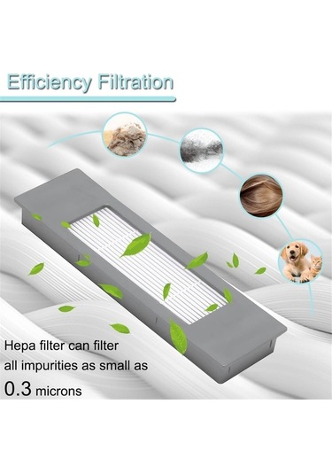 Flybuy Ecovacs Deebot Ozmo T8/t8 Aivi/n8/n8 Pro Plus Robot Süpürge Ana/fırça Yan/fırça Filtresi