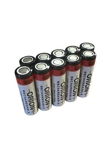 10 Adet 18650p 3.7v 2450 Mah 12c Li-ion Pil