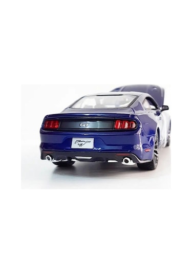 Ford Mustang 1:24 Model Maket Araba Mavi