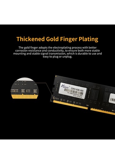 Wezone Asint Ddr3 1600mhz 4gb Masaüstü Belleği: Yüksek Performans, Düşük Güç Tüketimi Ve Geniş Uyumluluk