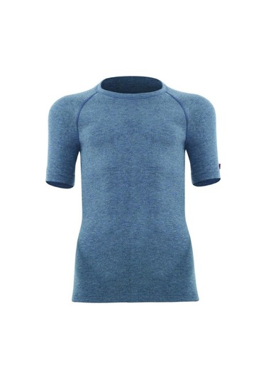 Blackspade 9267 Kids Gri Sıfır Yaka Kısa Kol Thermal