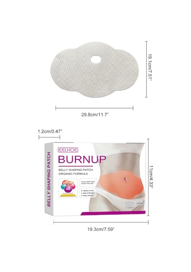 Vkemall Eelhoe Karın Sıkılaştırıcı Yapışkan, Cilt Gerdirme Ve Şekillendirme İçin 5'li Paket