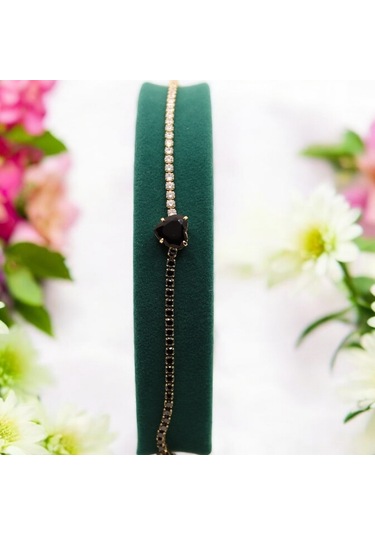 Casera's Kadın Bileklik Csr70124015 Siyah - Gri