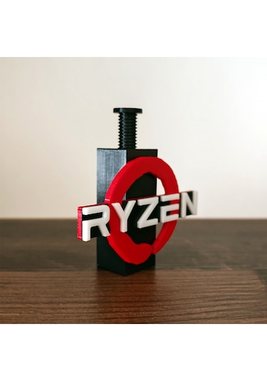 Ayarlanabilir Ekran Kartı Tutucu Ryzen Logolu