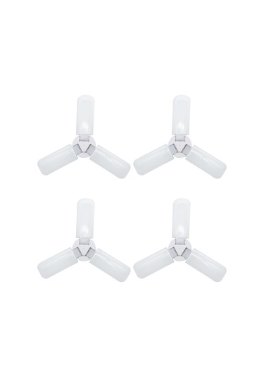 Xiyyadms 30w 6500k E27/e26 Deformasyon Lambası 3000lm, Garaj/atölye/iç-şehir Kullanıma Uygun, Dayanıklı Pc Kasa, 4'lü Paket