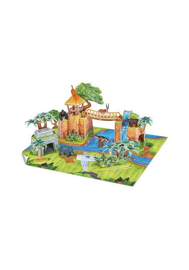 National Geographic Kids Orman Hayvanları Oyun Seti 3d Puzzle Ds1077h