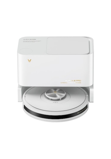 Viomi Alpha 2 Pro Toz Boşaltma Üniteli Niteli Akıllı Robot Süpürge Beyaz