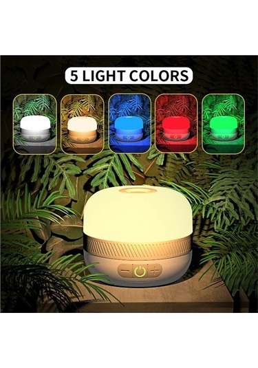 Artfulabode Wondernest Şarj Saat Lv10 Kamp Feneri El Edilebilir Beyaz 230 Gh Beyaz