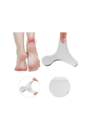 Ramdet Silikon Ayakkabı İçi Topuk Vurma Önleyici Koruyucu Aparat 1 Çift