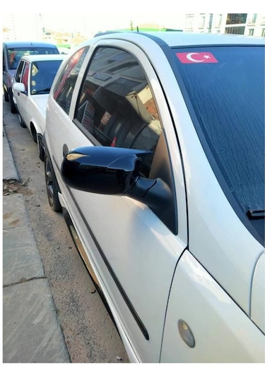 Opel Corsa C Batman Yarasa Ayna Kapağı Piano Black 2000 2006
