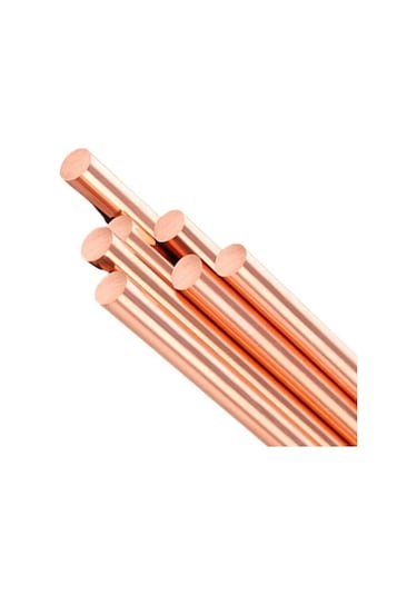 14 mm Bakır Çubuk Yuvarlak - 1 METRE