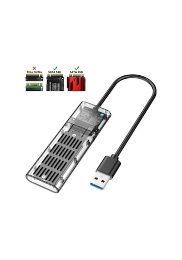 Ally M.2 Sata Usb 3.0 Gen1 Ssd Harddisk Kutusu  M.2 Ngff- Jms578