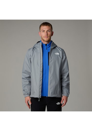 The North Face Quest Kapüşonlu Erkek Gri Mont Nf00a8azh5f1 Gri