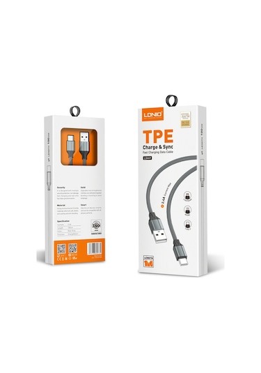 Ldnıo LS441 1M Type C Şarj Kablosu