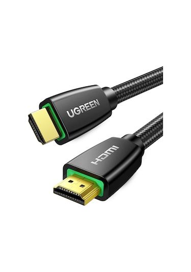 Ugreen Örgülü 4k 18 Gb/s Hdmı 2.0 Kablo Siyah 1.5 M, 40409