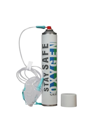 Stay Safe Oksijen Tüpü 4 x 165 G