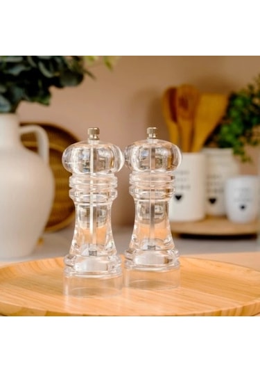 Akrilik El Değirmeni 18 Cm Çok Renkli