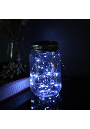 Monyee Güneş Enerjili Bakır Tel Fıçya Led Işık Sarki 1m 10led Çok Renkli Ev Dekorasyonu 1.2v 1.2w Ip65 Şişe Yok Diğer