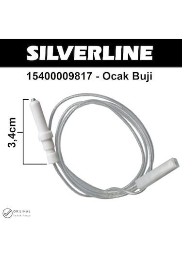 Silverline Uyumlu Esty Ocak Çakmak Ateşleme Bujisi Buji 15400009817 - 360364840