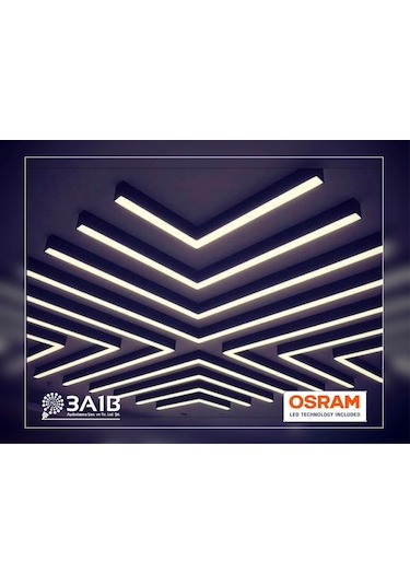 Linear Lineer Led Aydınlatma Armatür- Ofis Aydınlatması
