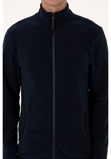 U.s. Polo Assn. Erkek Lacivert Hırka Örme 50313779-vr033 Lacivert