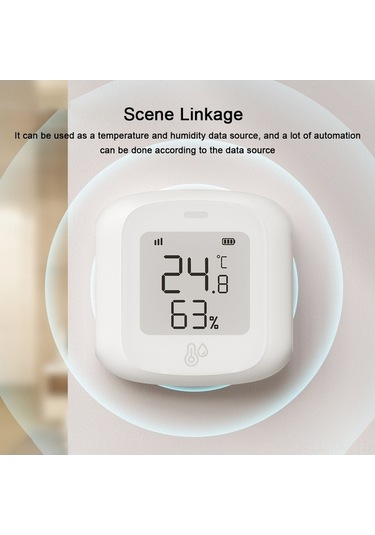 Xianwen Ximistore9 Akıllı Ev İçin Tuya Zigbee Sıcaklık Ve Nem