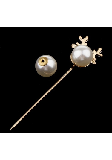 Suntek Fantezi Yenilik İnci Geyik Kafası Şekli Takım Elbise Çok Renkli