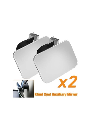 1 Adet İç Evrensel Araba İç Kör Nokta Aynası Geniş Açılı 360 Ayarlanabilir Hd Dışbükey Dikiz Aynası Araba Yardımcı Park Aynaları