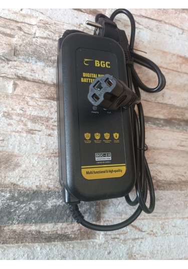 Bgc Şarj Cihazı Elektrikli Bisiklet 48v 20ah Dolum Göstergeli