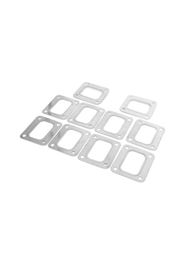 Reedark T4 Turbo Flanş Contası, Inox Çelik, 4 Çivi, Motor Egzos Borusu Ve Turbo Arası Hermetik Kapama, T04b-t88 Gt Serisi Uyumlu, 10 Adet