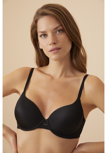 Suwen Cathy Balkonet Sütyen Sw8460012 Siyah