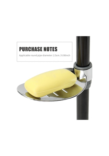 Tenfowee Banyo Duş Tüp Rakımı - Paslanmaz Çelik Ve Abs Malzeme, Su Tüpü Tutucu, Sabit Tutma, Hızlı Kurutma, 2.2cm Çap Uyumlu, Gümüş Rengi Gri Tenfowee Banyo Duş Tüp Rakımı - Paslanmaz Çelik Ve Abs Malzeme, Su Tüpü Tutucu, Sabit Tutma, Hızlı Kurutma, 2.2cm Çap Uyumlu, Gümüş Rengi Gri