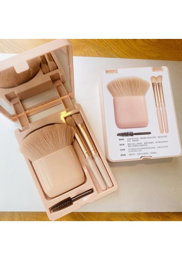 Suntek Gevşek Pudra Kadın Göz Farı Için Aynalı 4 Adet