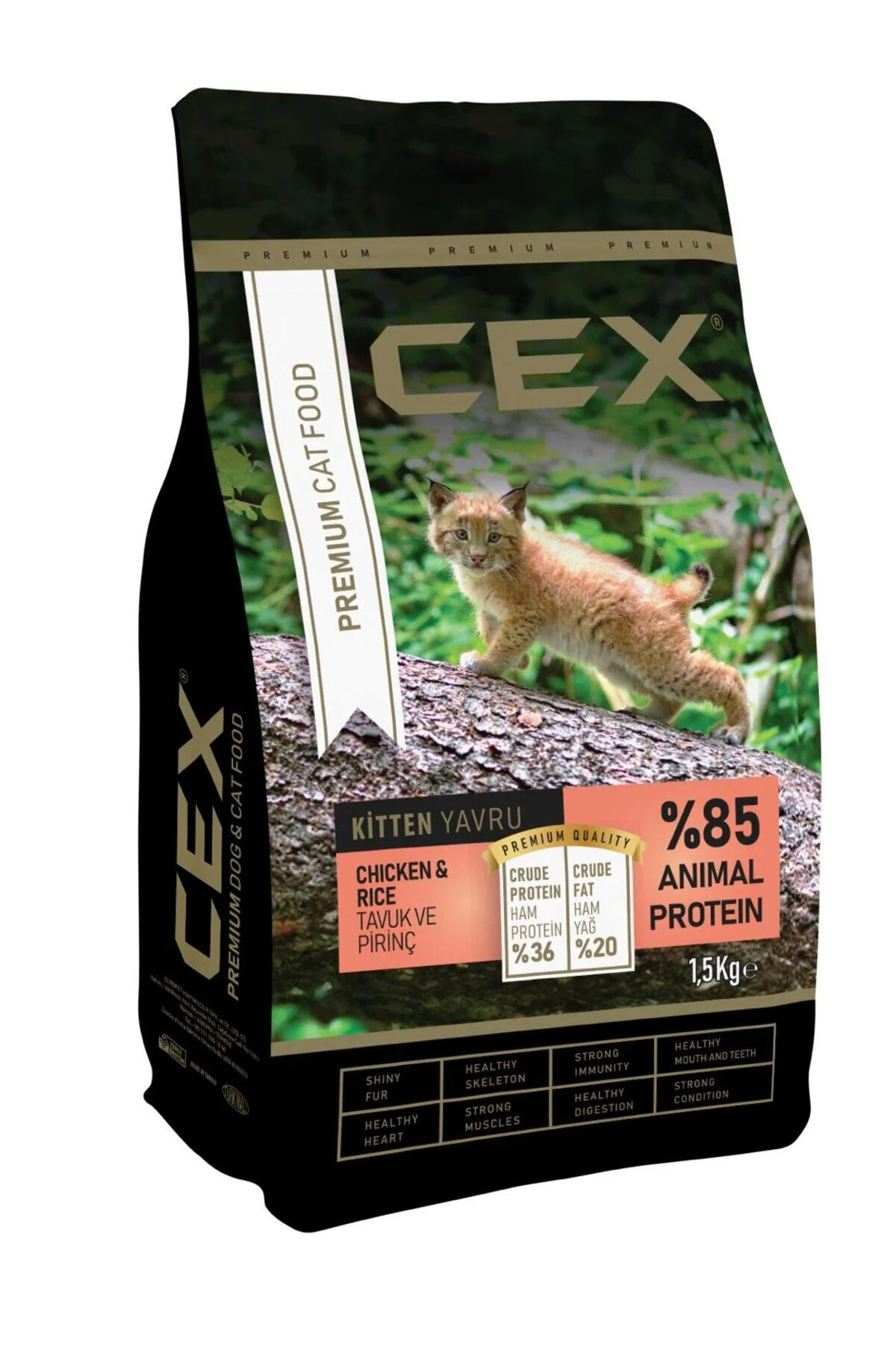 Cex Premıum Kıtten Chıcken & Rıce 1,5 Kg