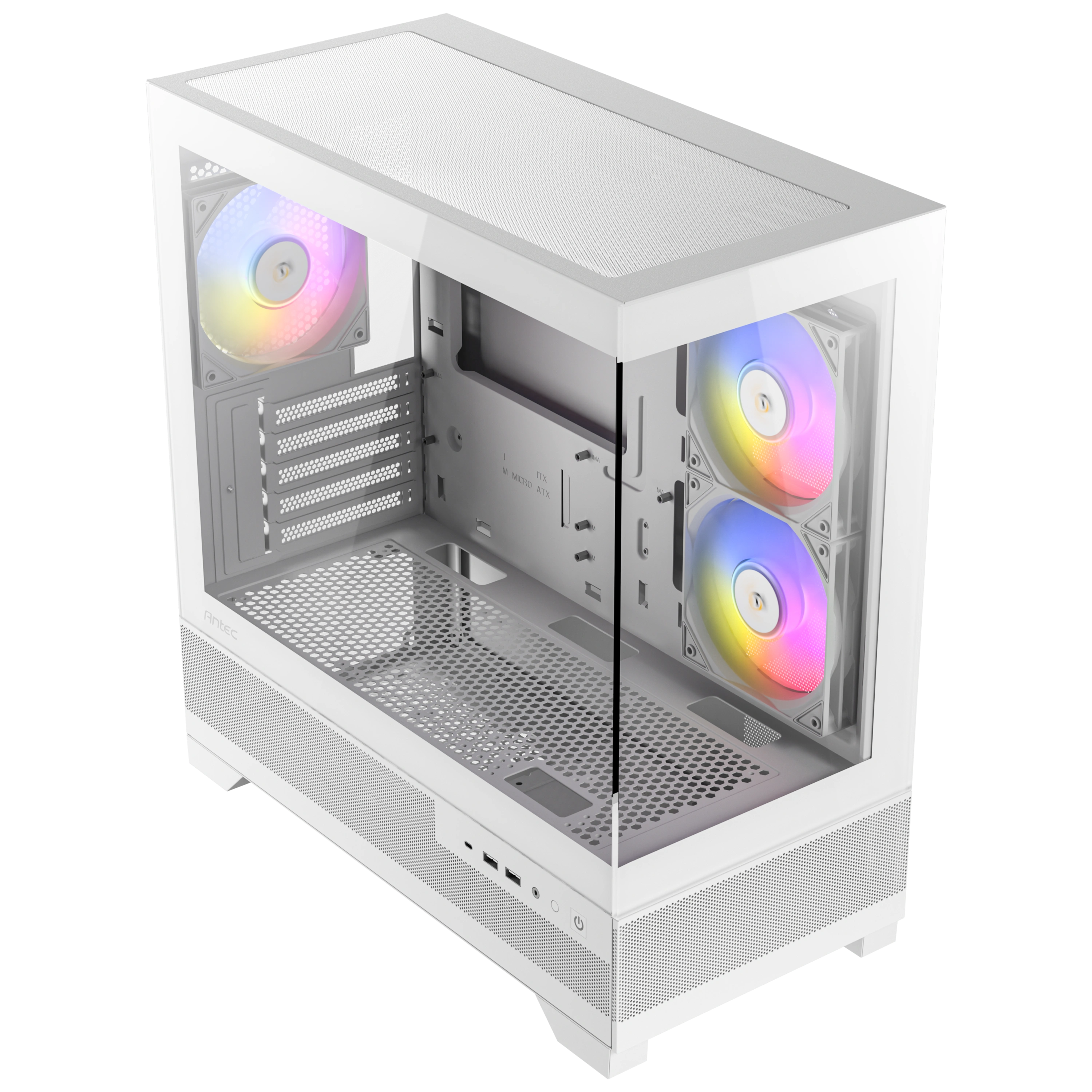 Antec Cx500m Argb 3x120mm Fan Matx Beyaz Mid Tower Gaming Oyuncu Kasası