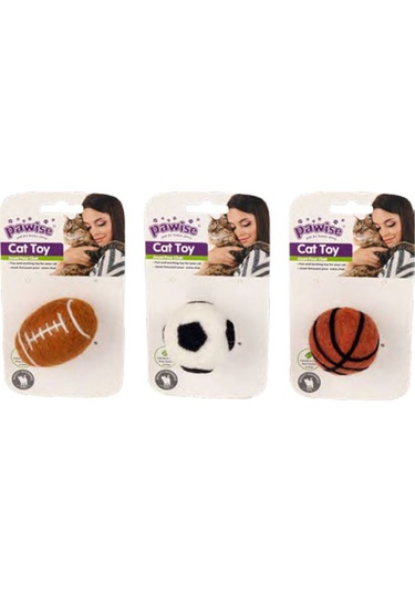 Pawise Meow Meow Life Zilli Peluş Top Oyuncak N141