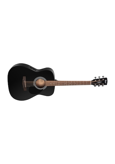 Cort Af510E-Bks Elektro Akustik Gitar Siyah Satin