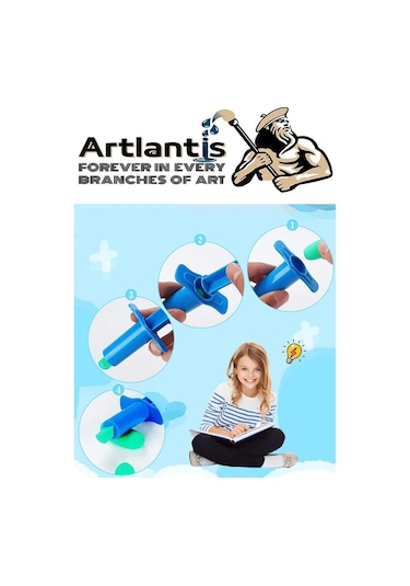 Oyun Hamuru Oyuncak Merdane Silindir Kesici Şekiller Kalıp Enjektör Seti 1 Paket Okul Öncesi Kreş Anasınıfı Etkinlik