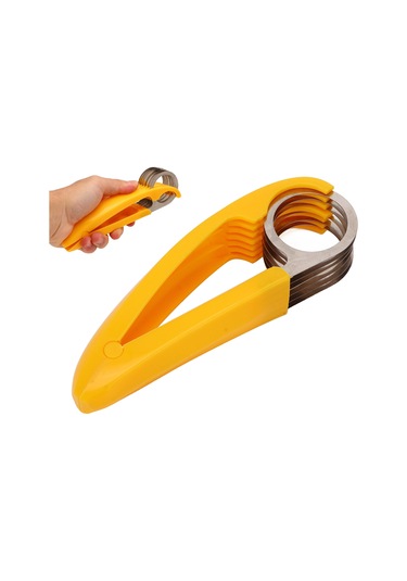 Geeroyoo Mutfak Multifonksiyon Elma Muz Domates Dilimleyici, Inox Bıçaklı Güvenli Abs Malzeme, Hızlı Temizlenir, Çocuk Ve Yaşlı Dostu Diğer