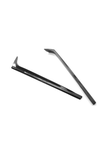 Youmex 2011-2017 Volkswagen Polo Arka Cam Spoiler, Karbon Desenli Ve Parlak Siyah, Gz.w0143-tw