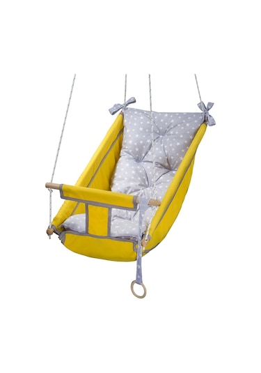 Bundera Kids Bebek Uyku Salıncağı Ahşap Hamak Beşik Salıncak